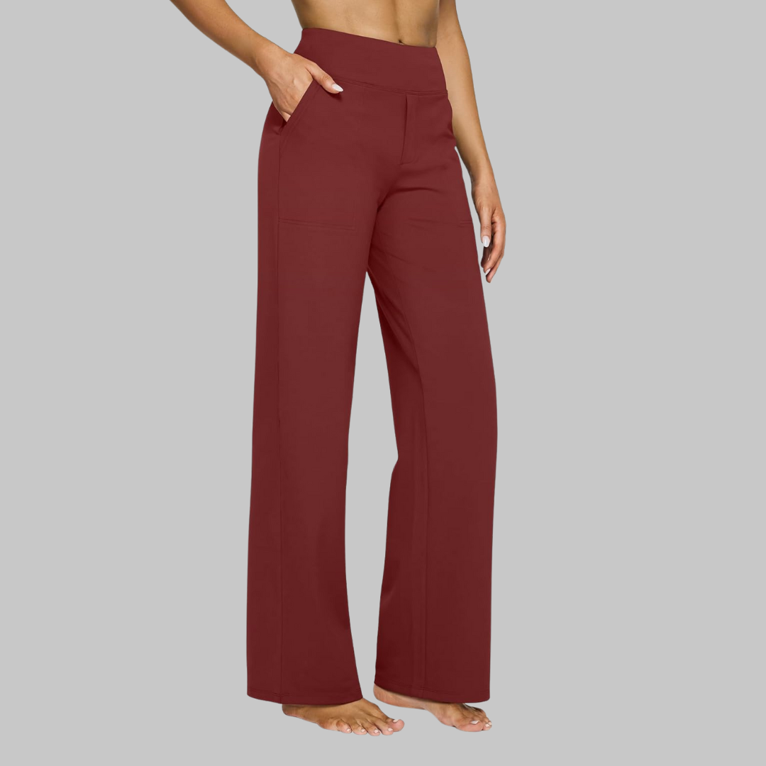 Lana | Weite Hose aus weichem Stretch