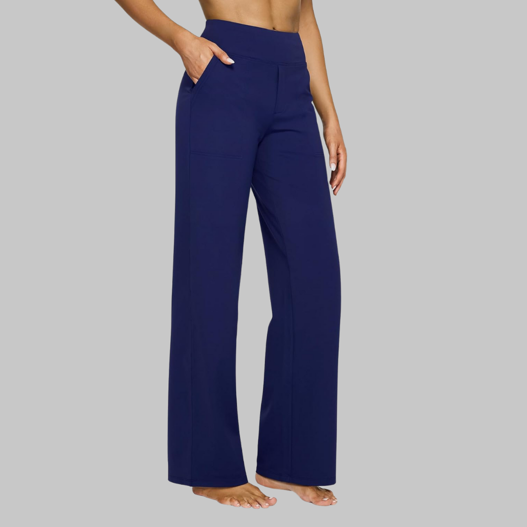 Lana | Weite Hose aus weichem Stretch