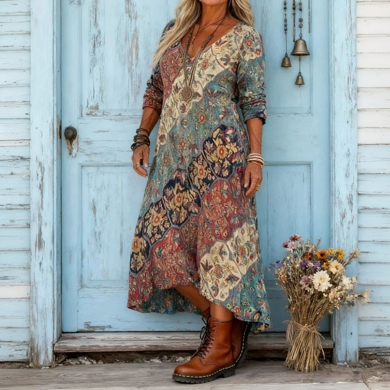 Lydia | Feminines, fließendes Kleid mit legerer Passform
