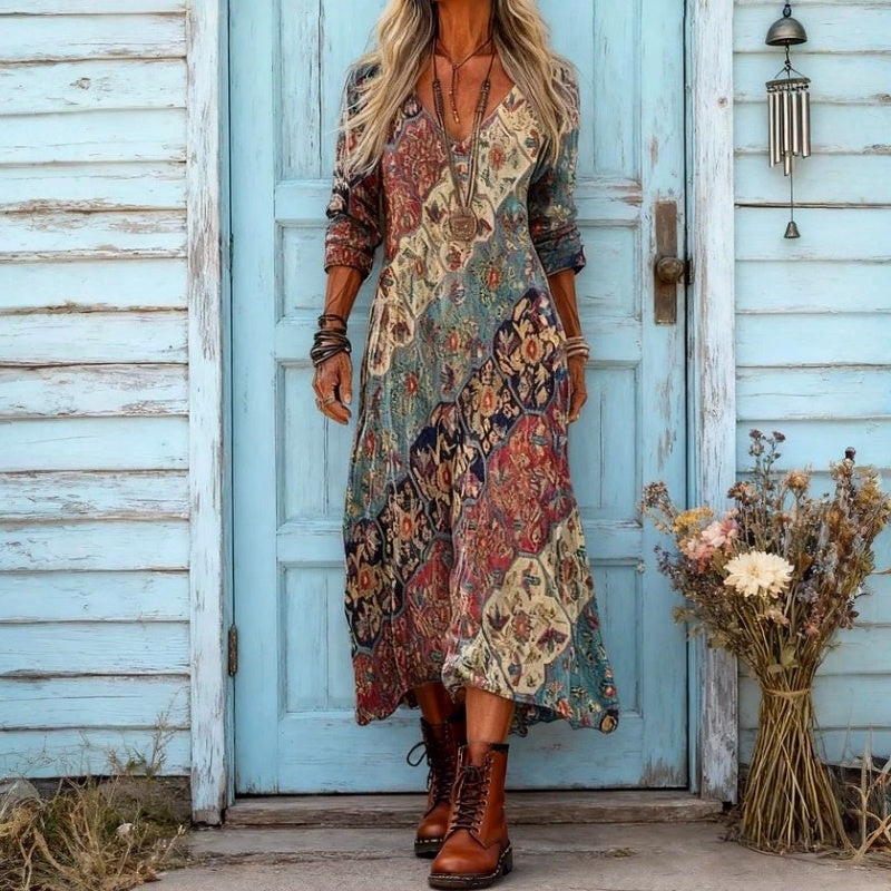 Lydia | Feminines, fließendes Kleid mit legerer Passform