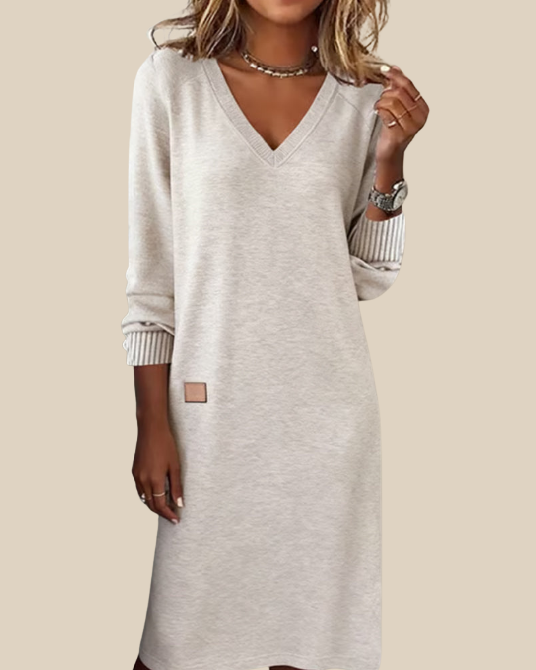 Eleanor | Strickkleid Midilänge