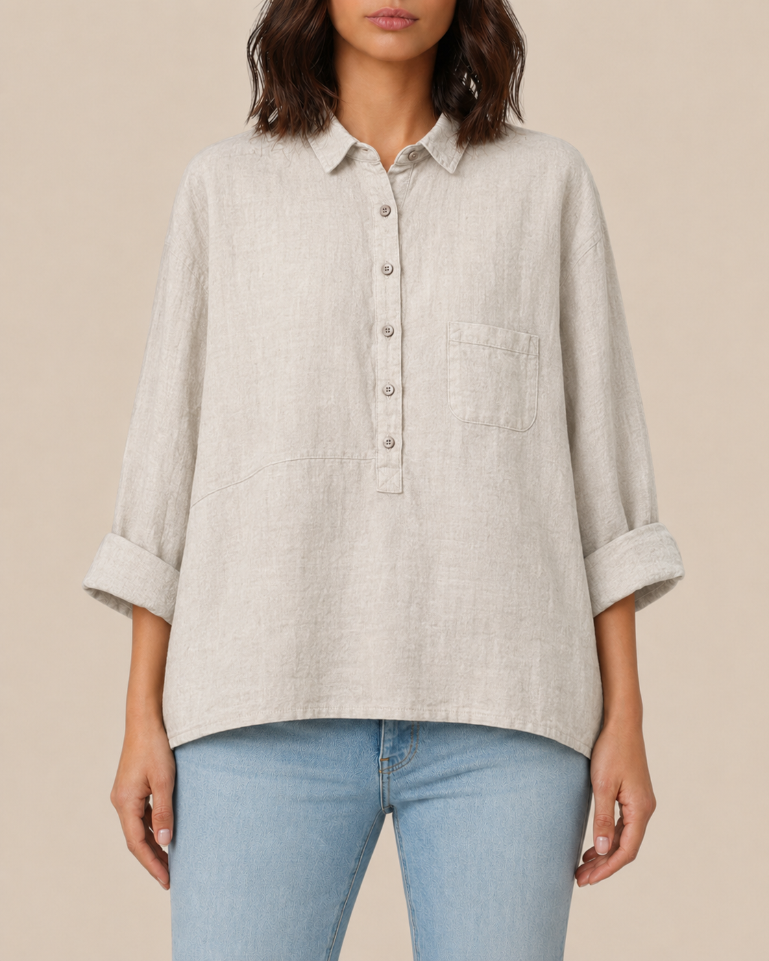 Zola | Bluse mit Künstlerprint