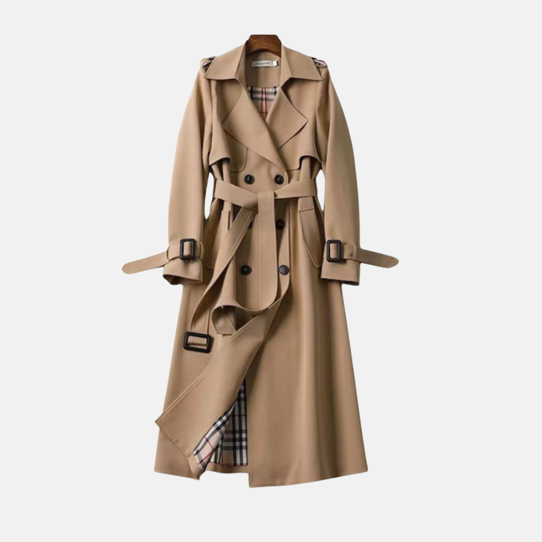 Jane | Klassischer Gürtel-Trenchcoat