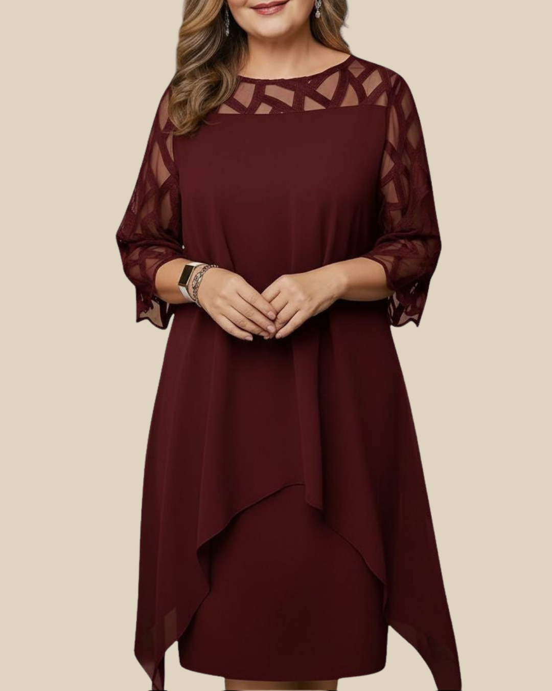Eliza | Elegantes Spitzenkleid