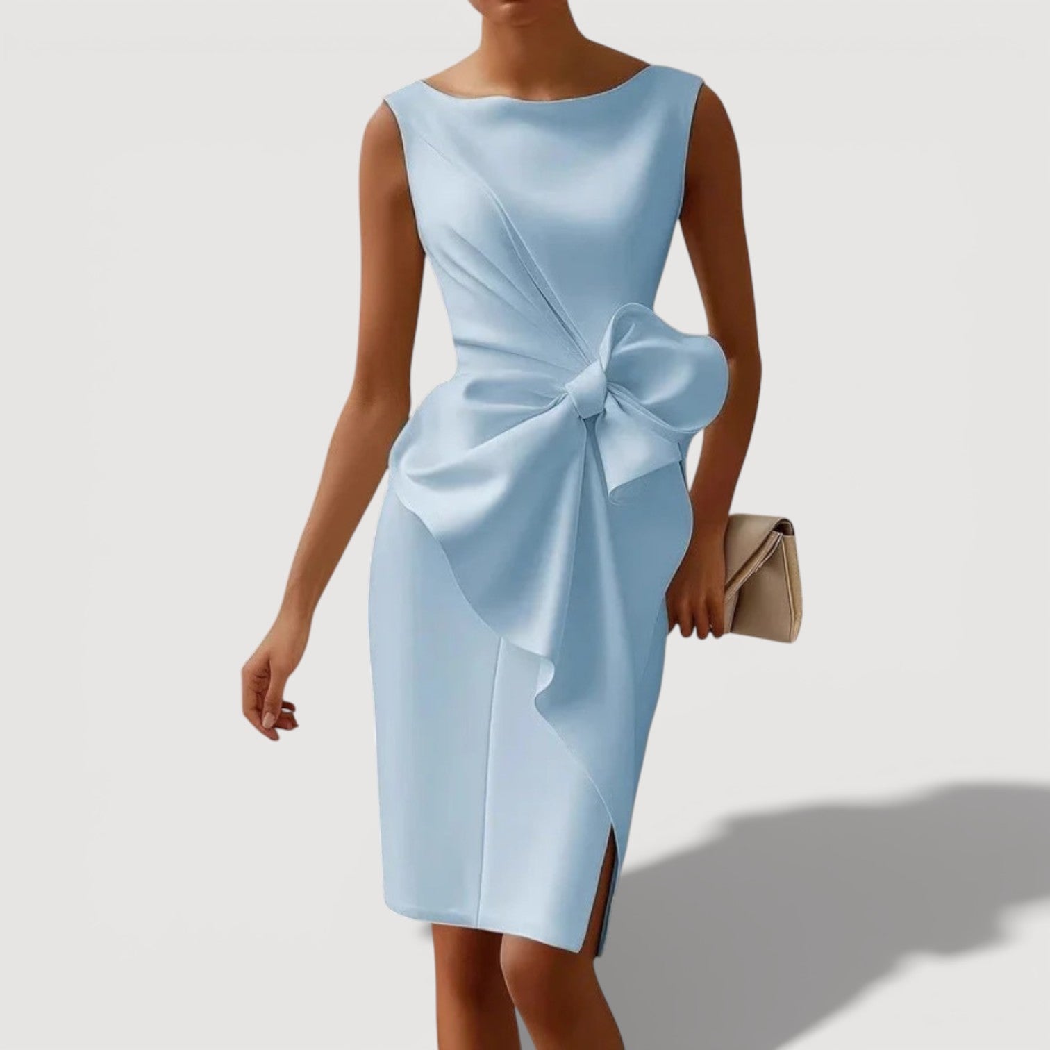 Nicole | Figurbetontes Midikleid