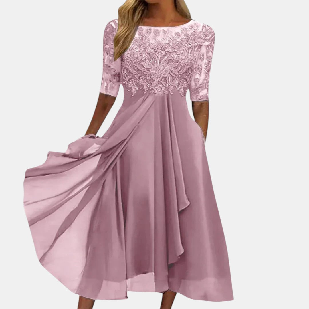 Rozalia | Elegantes Spitzenkleid