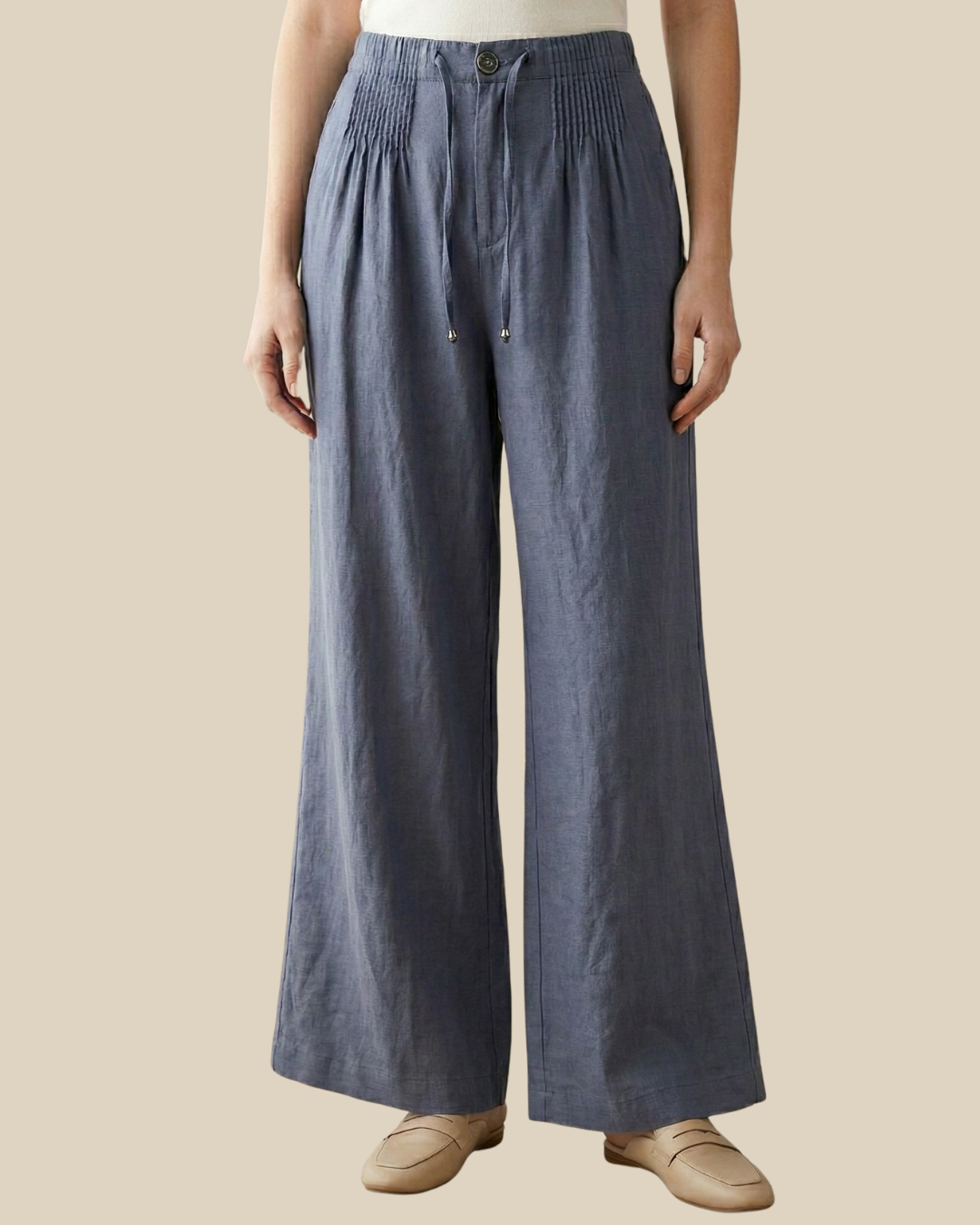 Briana | Weite Hose mit Kordelzug