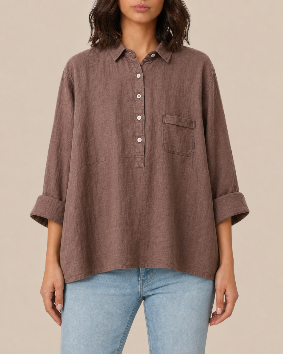 Zola | Bluse mit Künstlerprint