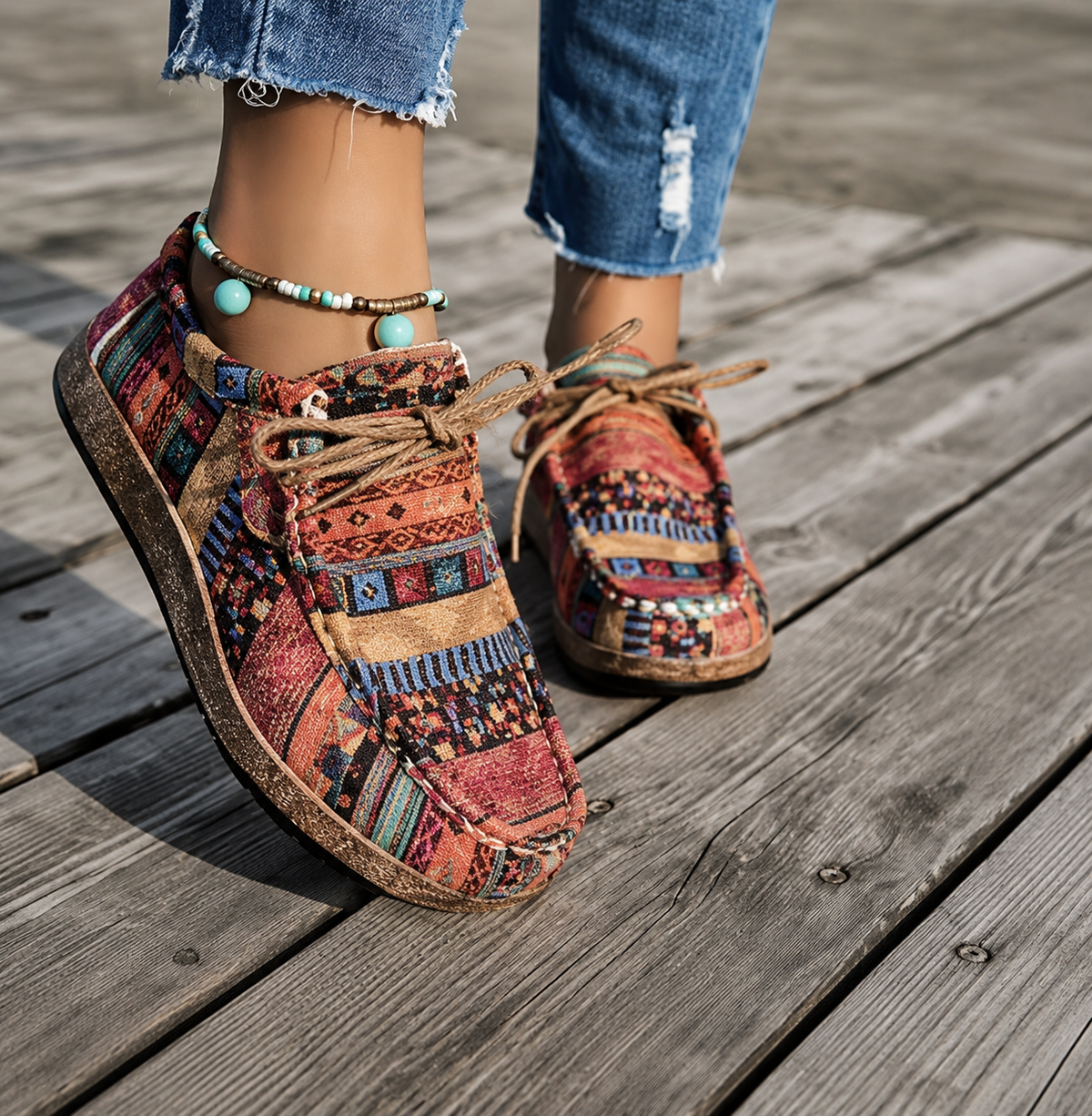 Amélie | Orthopädische Komfort-Sneaker mit Leichtlauf-Sohle