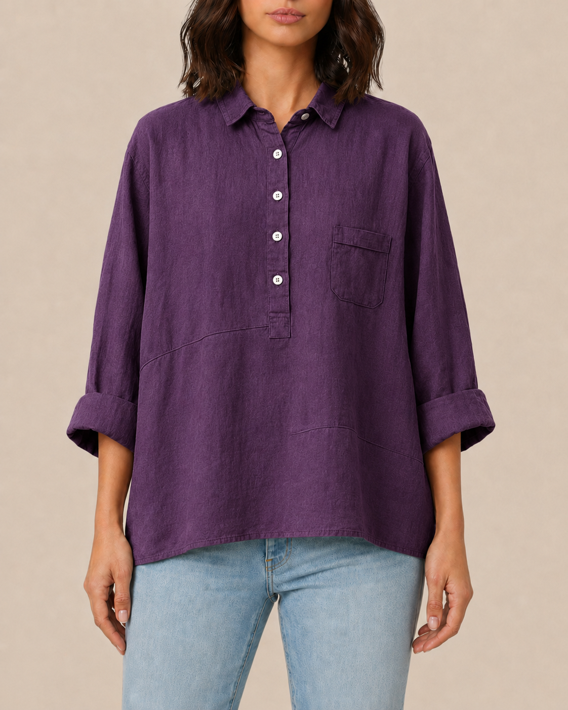 Zola | Bluse mit Künstlerprint