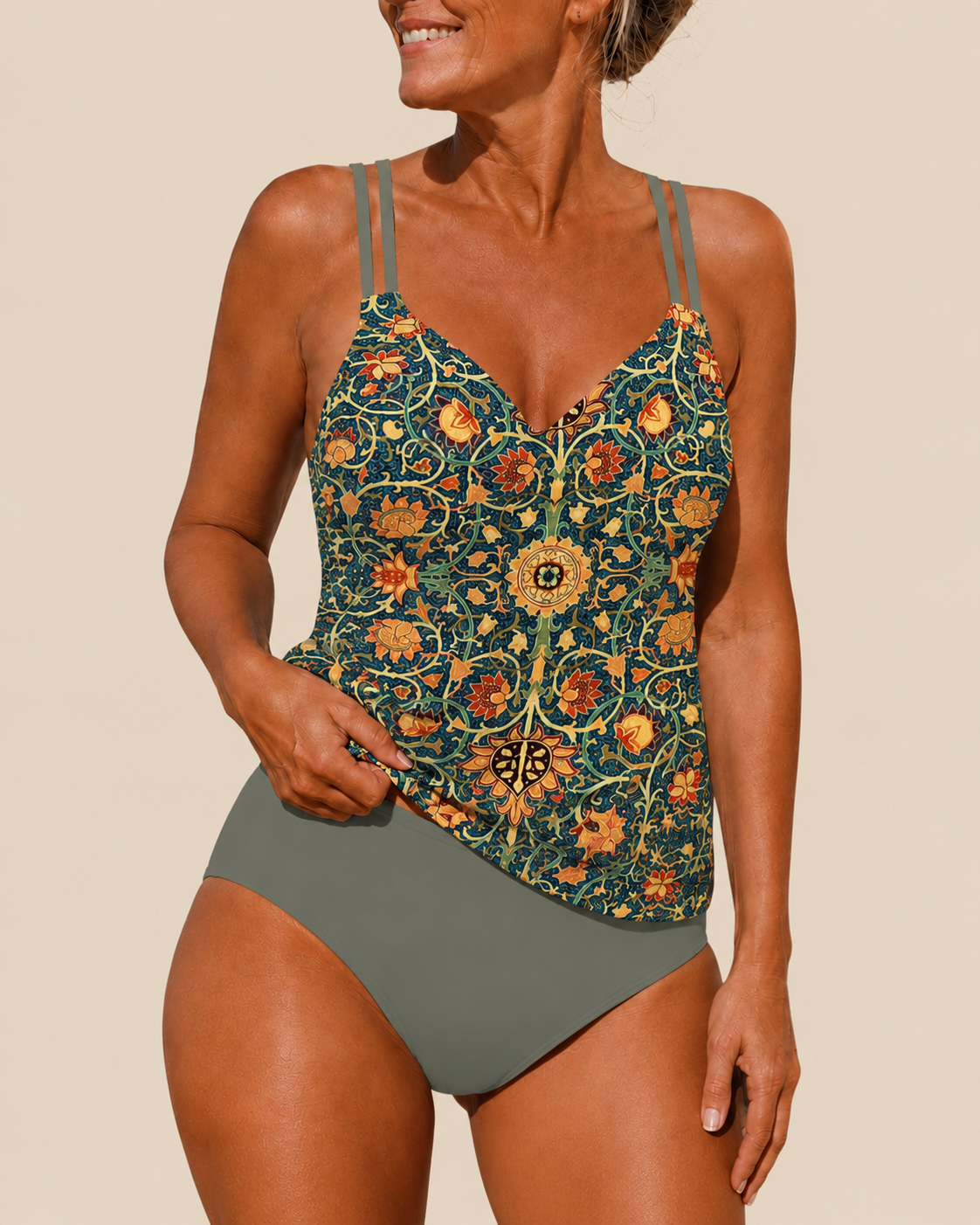 Marisol | Elegantes Tankini-Set mit Muster