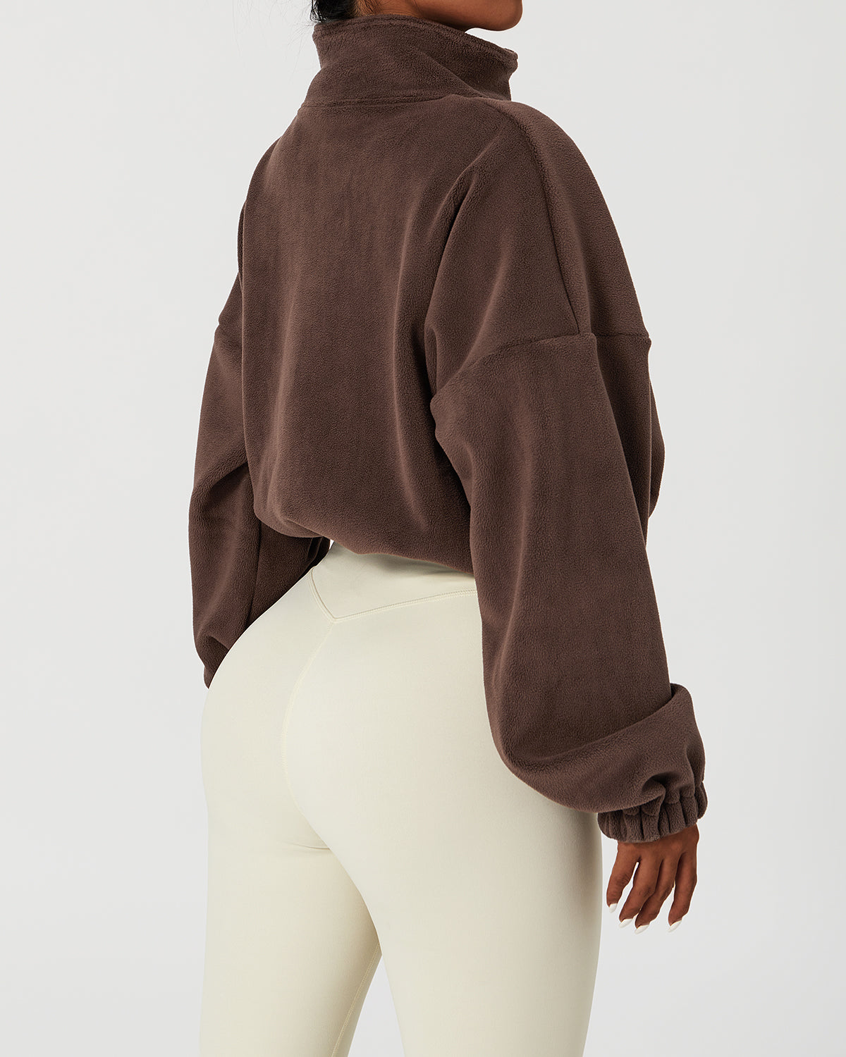 Morgan | Cropped Zip-Pullover