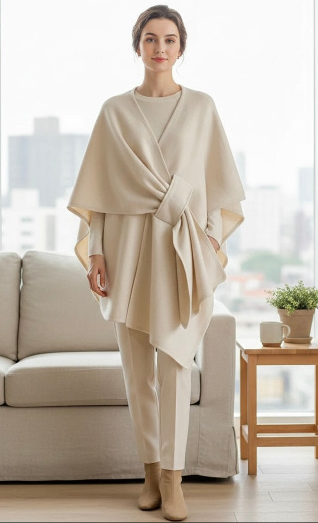 Maribel | Weicher Wickel-Poncho