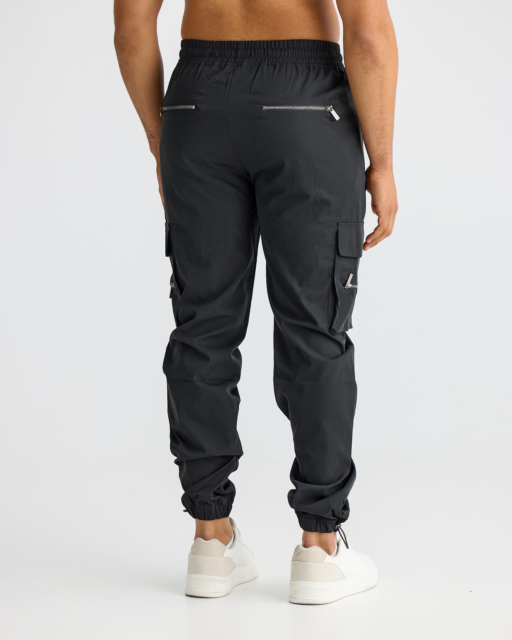 Schwarze Cargo-Hose (1 kaufen, 1 GRATIS dazu)