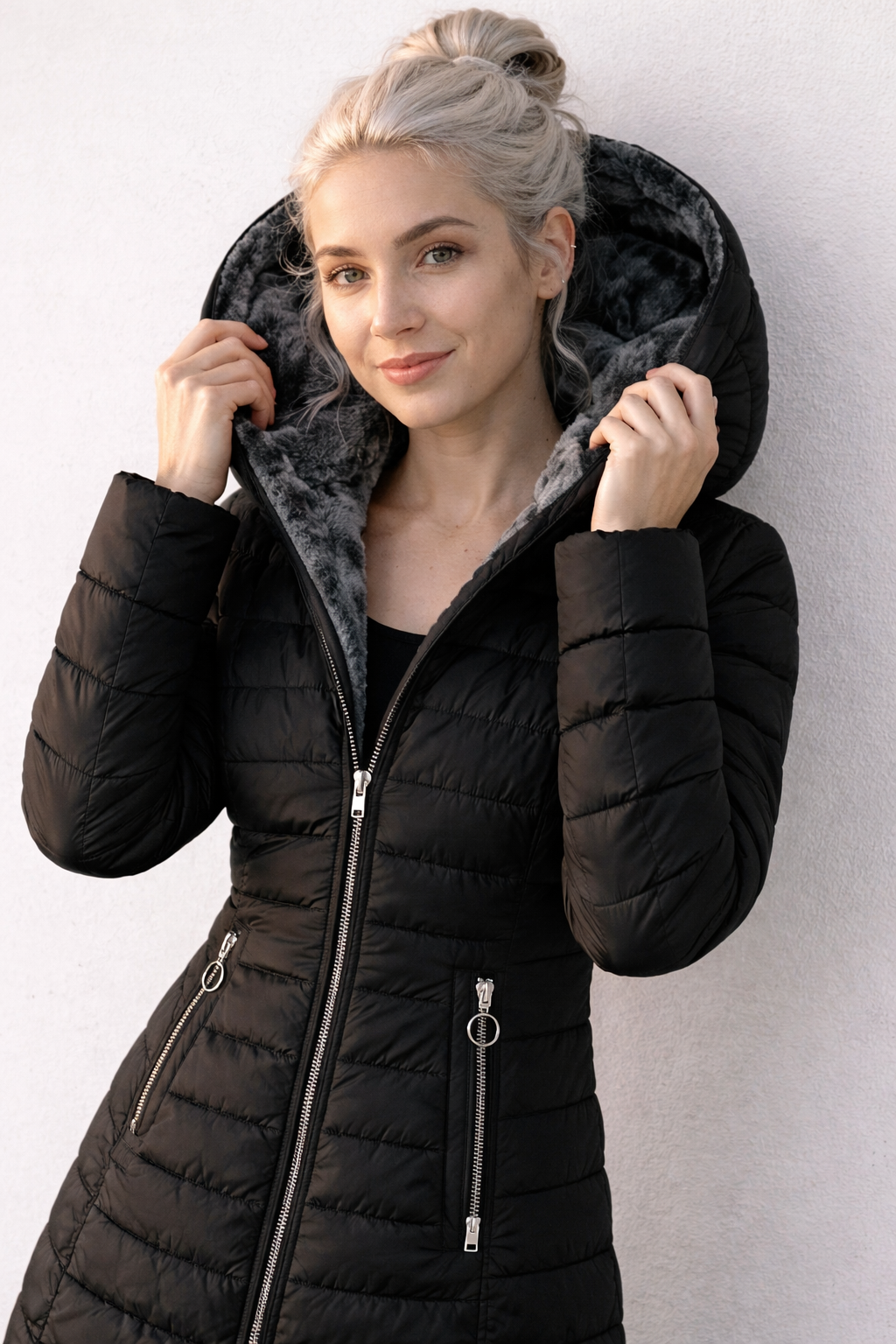 Blaire Damen-Winterparka – Tailliert, Warm & Stilvoll