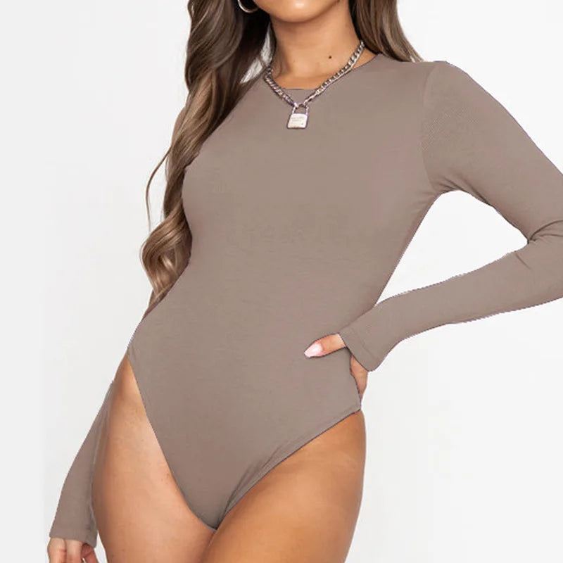 Elise | Eleganter Langarm-Body
