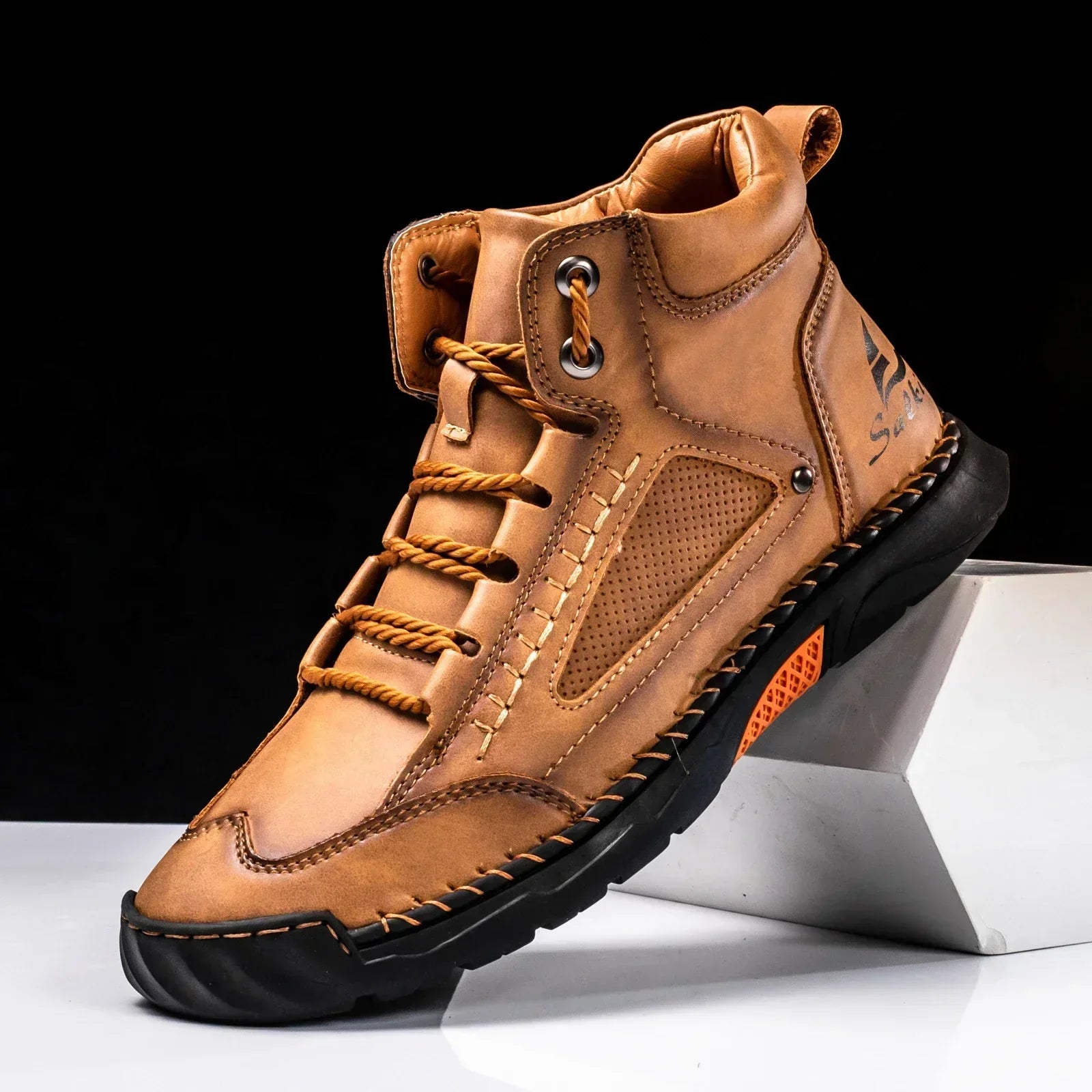 St. Moritz Leder High Top Schuhe