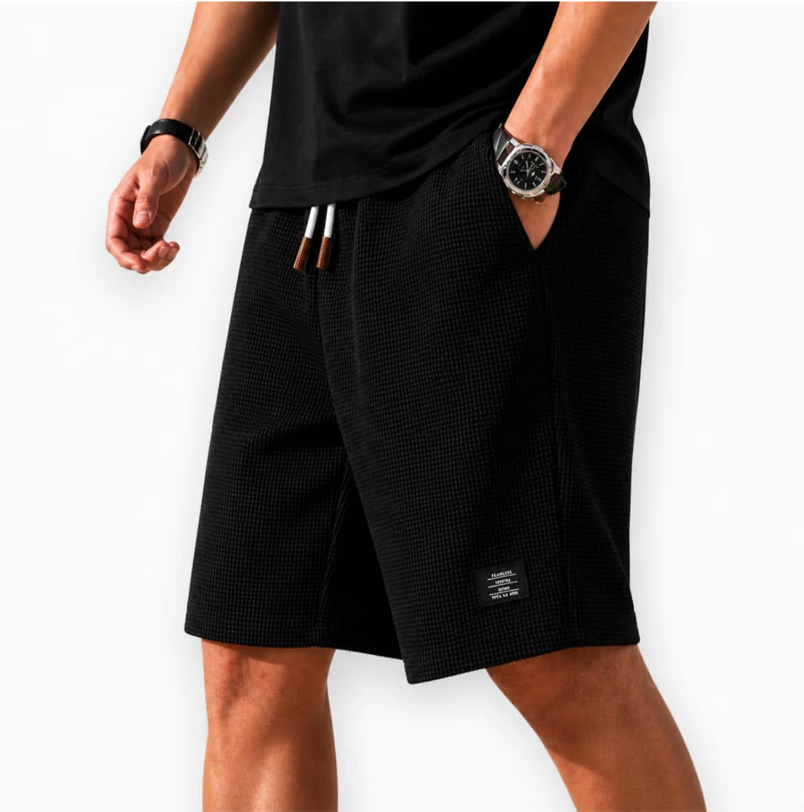 LINO™ | Waffle Bermuda Capri