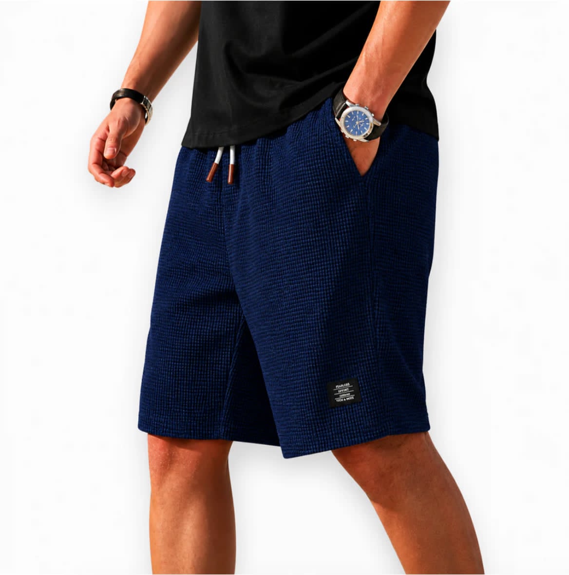 LINO™ | Waffle Bermuda Capri