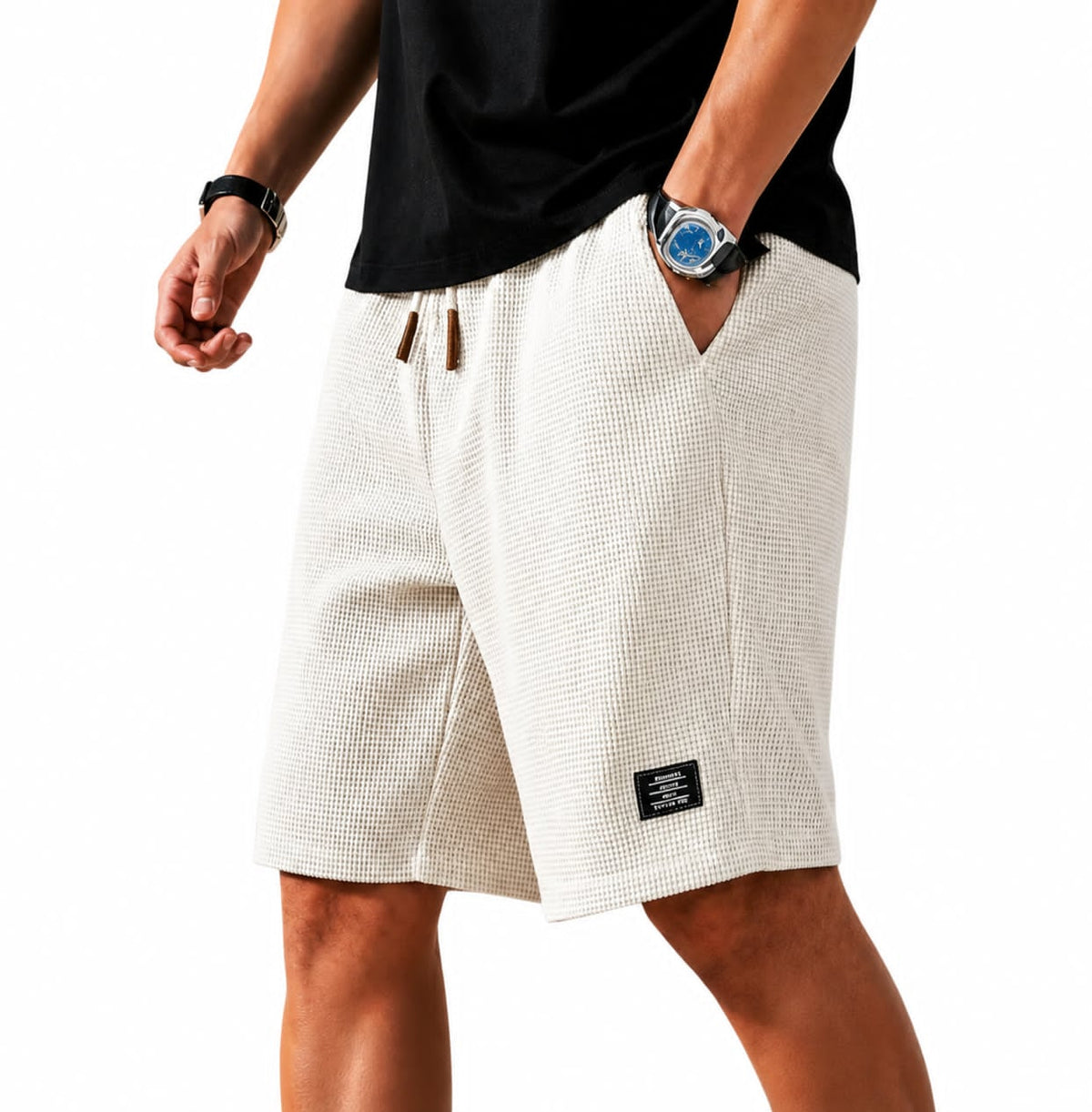 LINO™ | Waffle Bermuda Capri