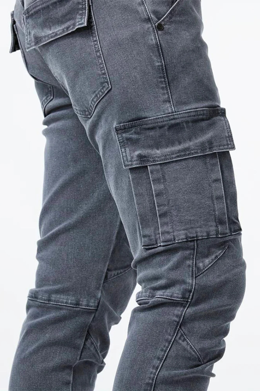 Elastische Cargo Jeans für Herren (1 kaufen, 1 GRATIS dazu)