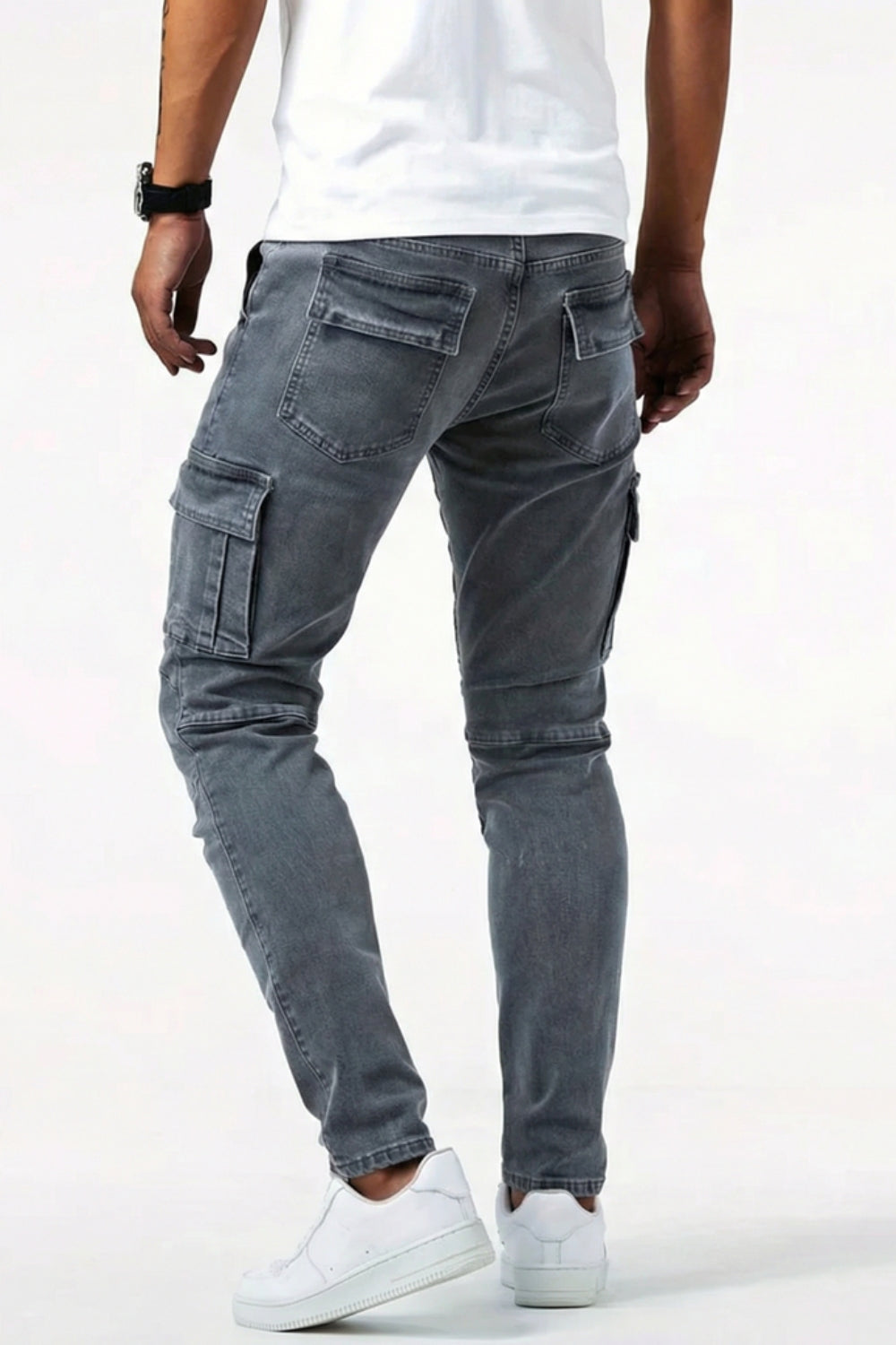 Elastische Cargo Jeans für Herren (1 kaufen, 1 GRATIS dazu)