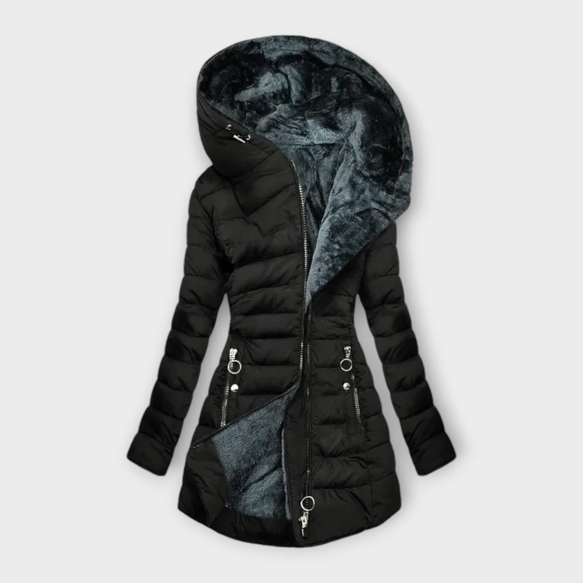 Blaire Damen-Winterparka – Tailliert, Warm & Stilvoll