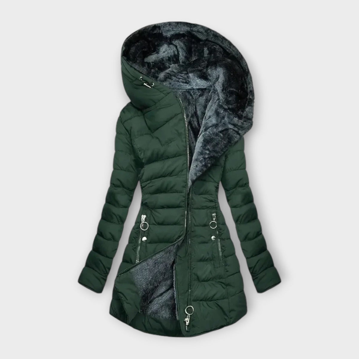 Blaire Damen-Winterparka – Tailliert, Warm & Stilvoll