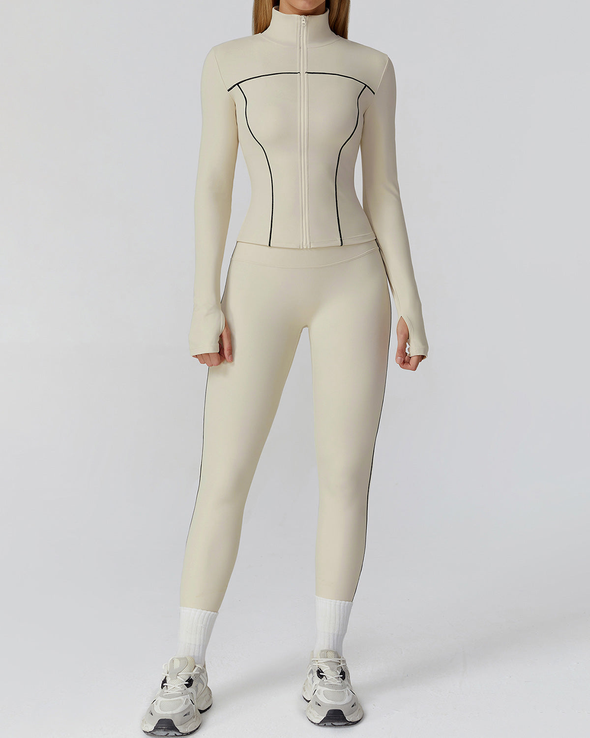Lena | Sculpt Reißverschlussjacke