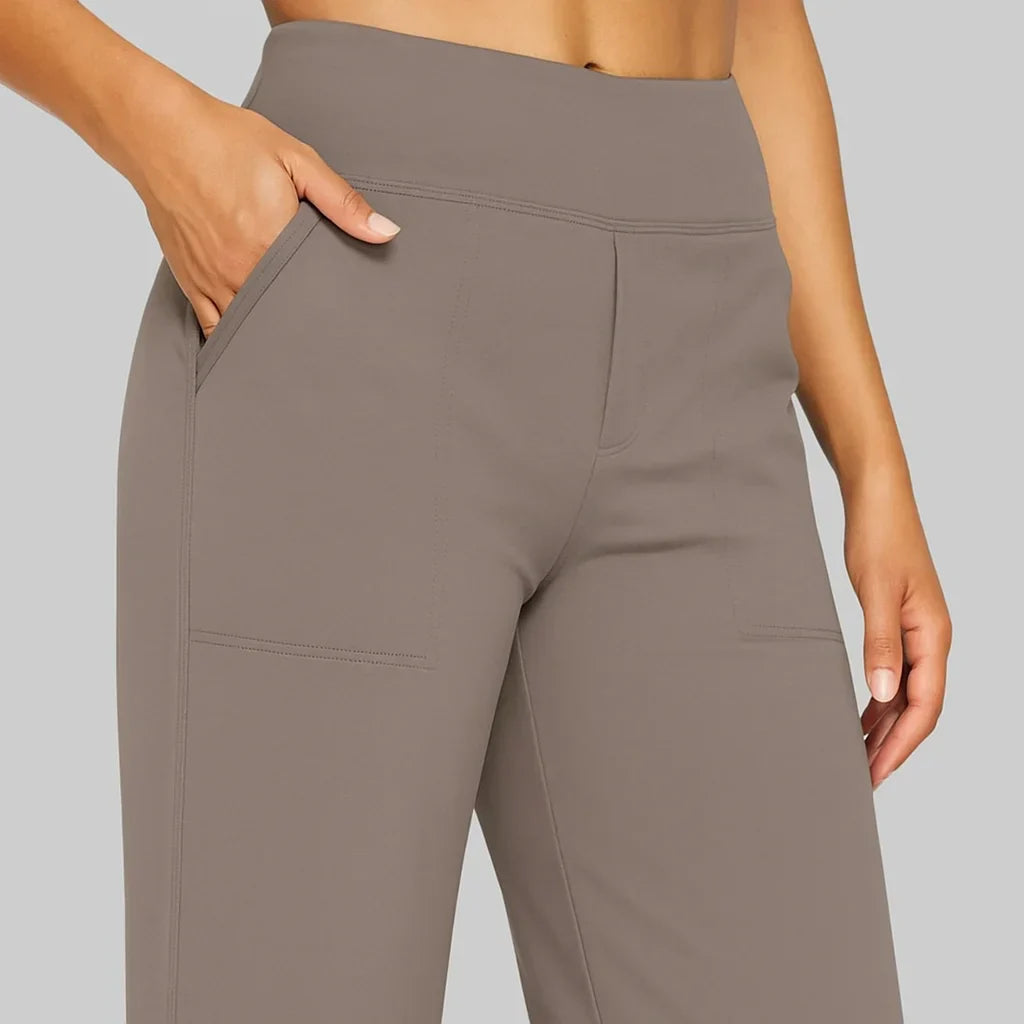 Lana | Weite Hose aus weichem Stretch