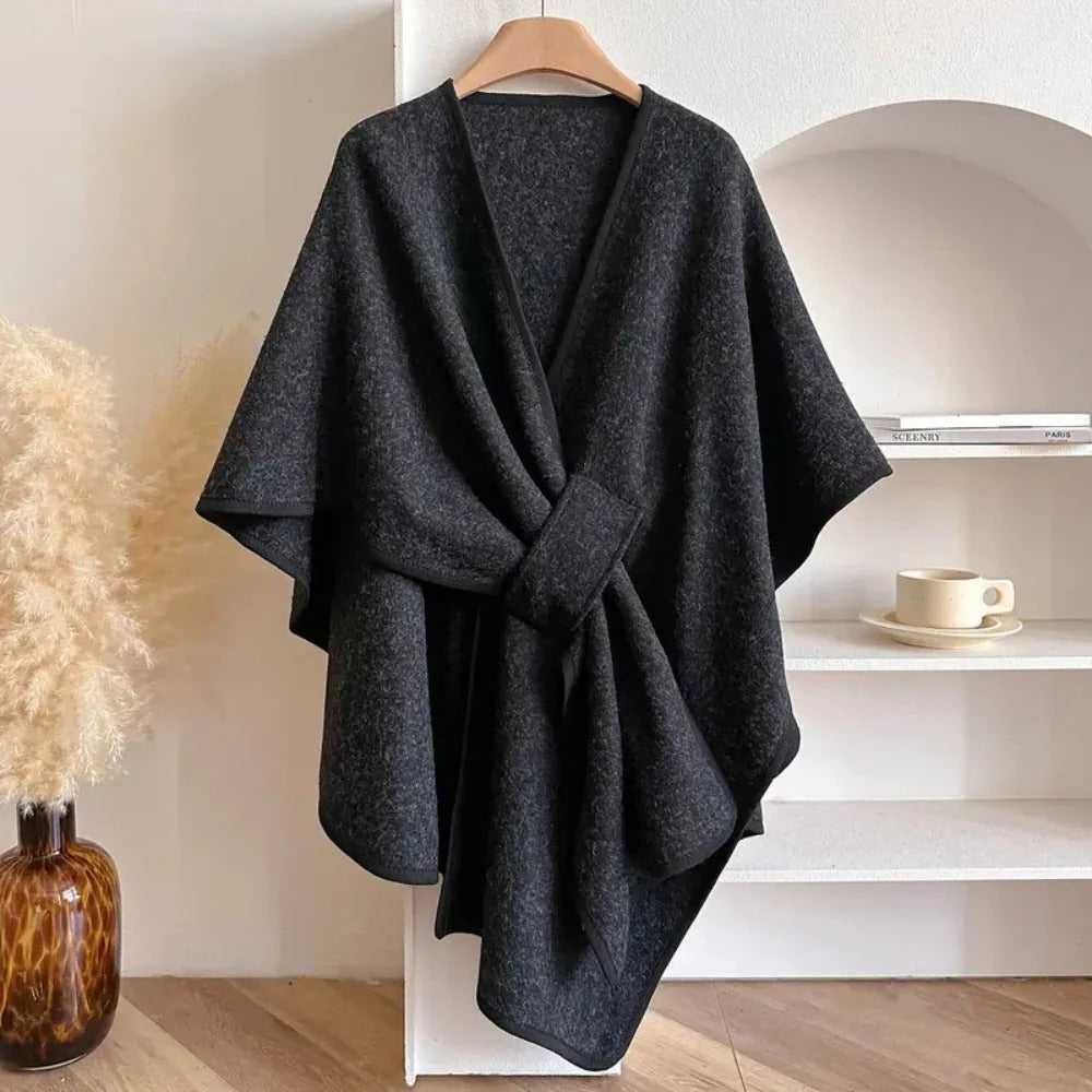 Maribel | Weicher Wickel-Poncho