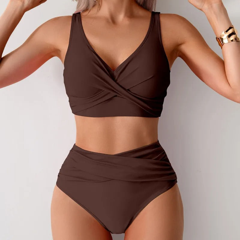 Rita™ | Bequemer Bikini mit hoher Taille