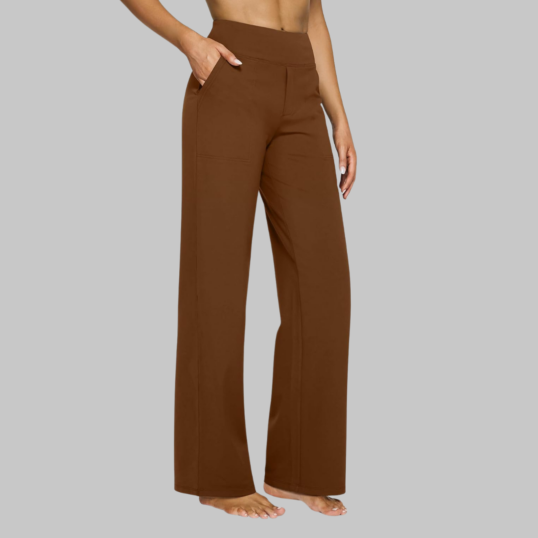 Lana | Weite Hose aus weichem Stretch