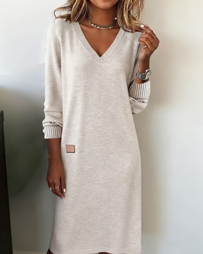 Eleanor | Strickkleid Midilänge