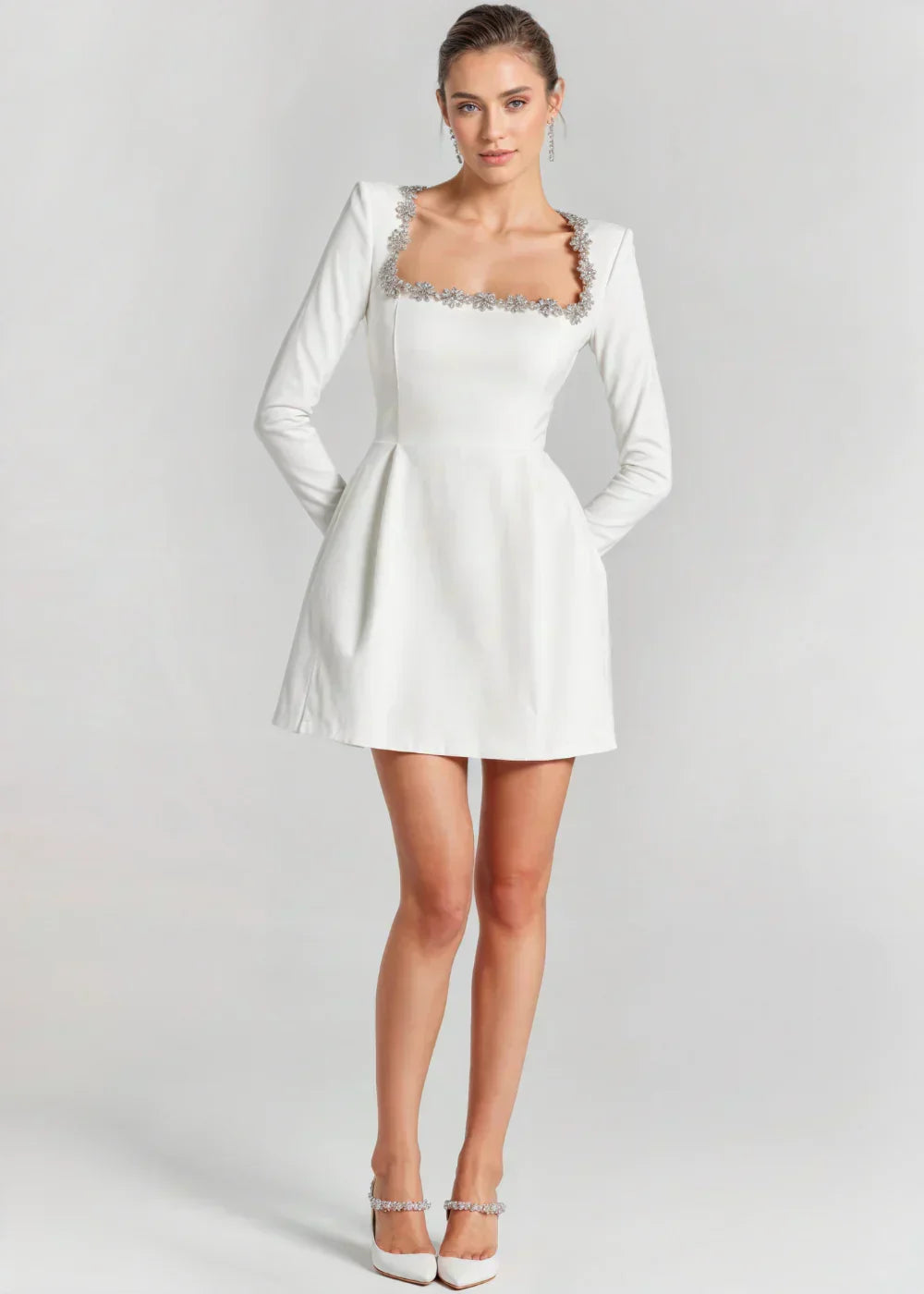 Clara | Samt-Minikleid