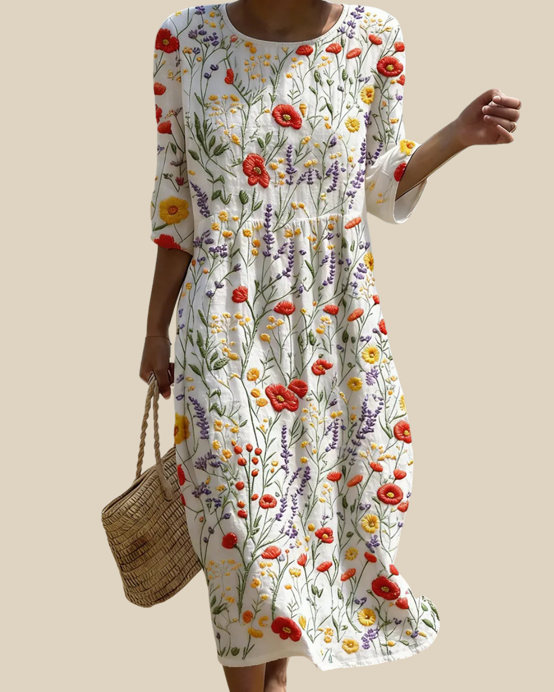 Tilda | Florales Maxikleid