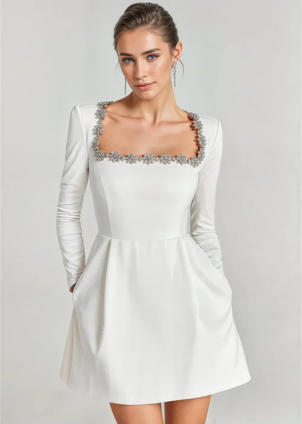Clara | Samt-Minikleid