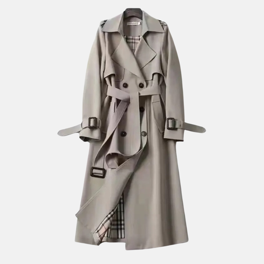 Jane | Klassischer Gürtel-Trenchcoat