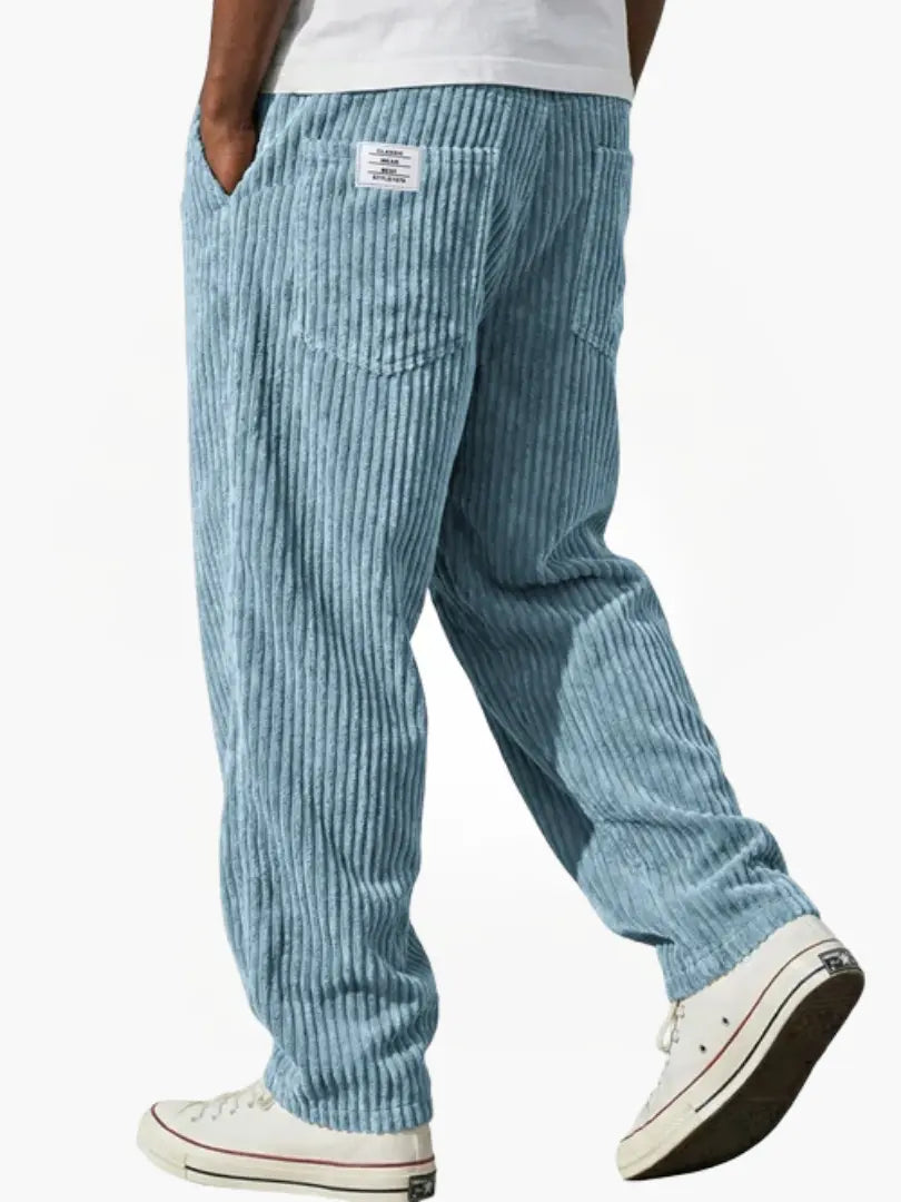 Herren Cordhose mit elastischem Bund