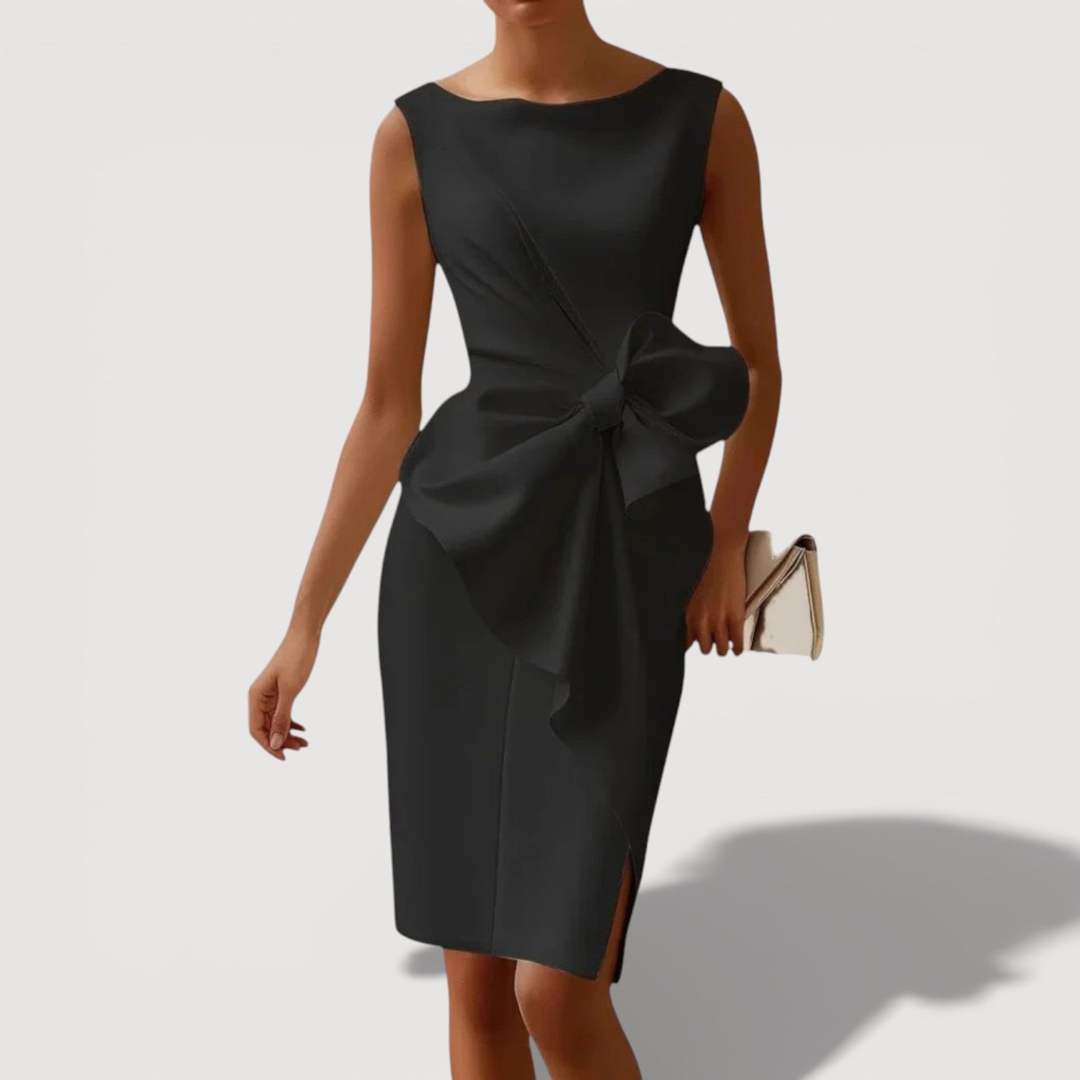 Nicole | Figurbetontes Midikleid