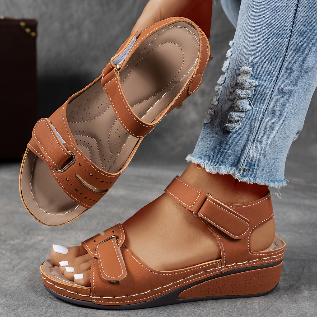 Janet | Orthopädische Komfort-Flex-Sandalen