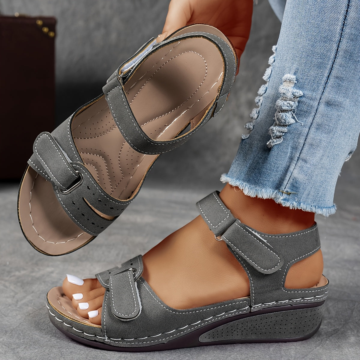 Janet | Orthopädische Komfort-Flex-Sandalen