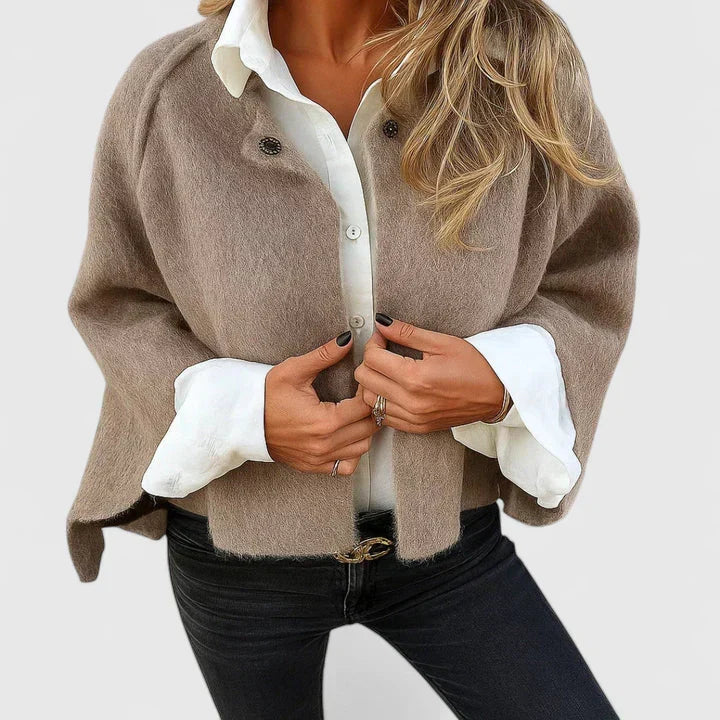 Aurelia | Strickjacke aus weichem Gewebe