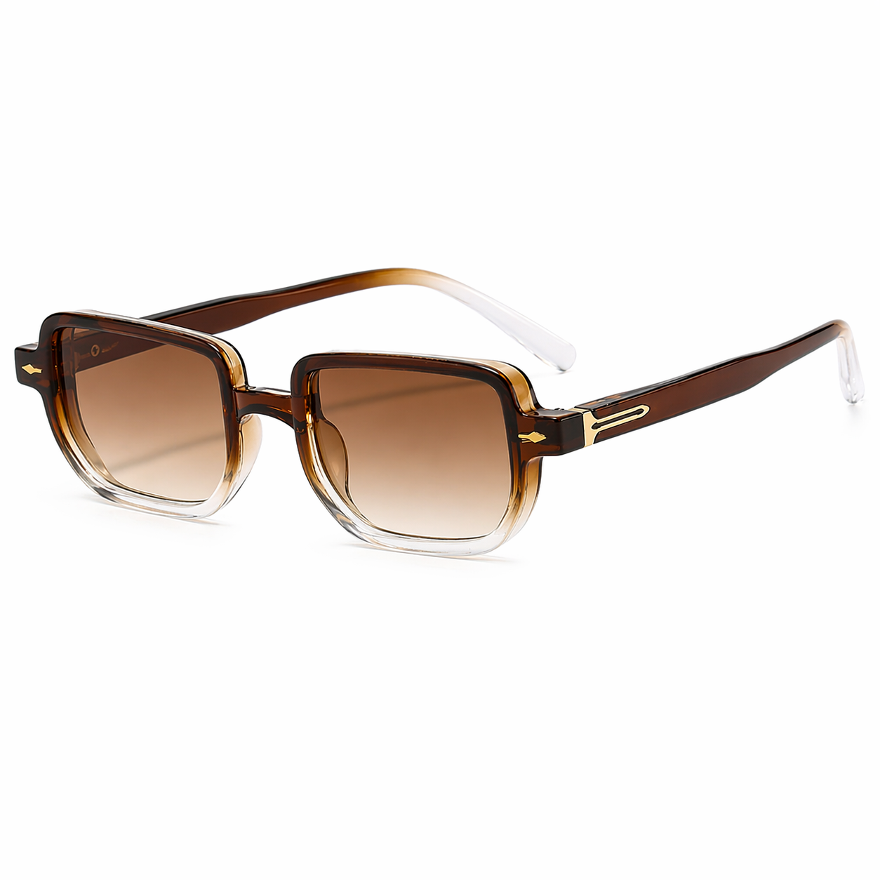 Dubai | Markante Sonnenbrille mit geometrischem Rahmen