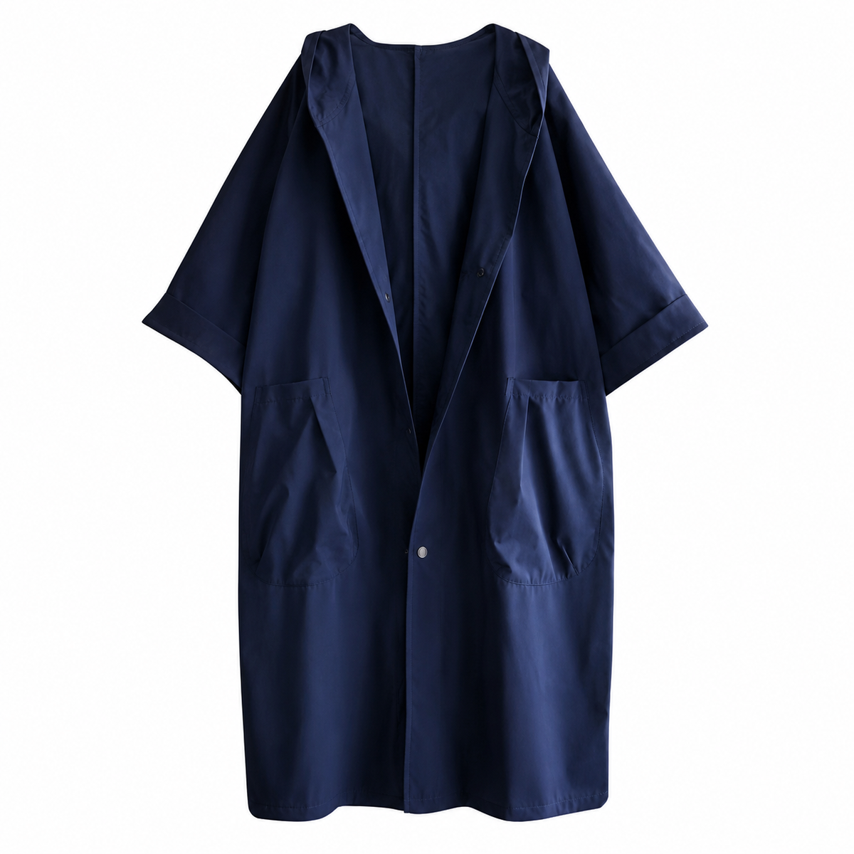 Valerie | Oversize-Mantel mit Kapuze und praktischen Taschen