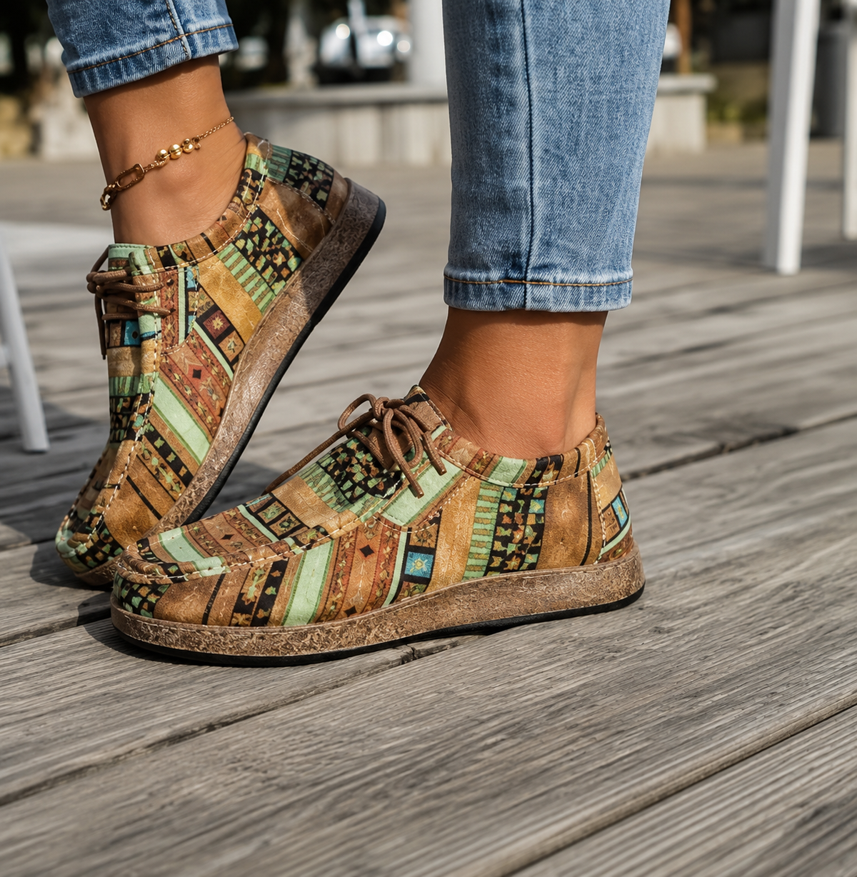 Amélie | Orthopädische Komfort-Sneaker mit Leichtlauf-Sohle