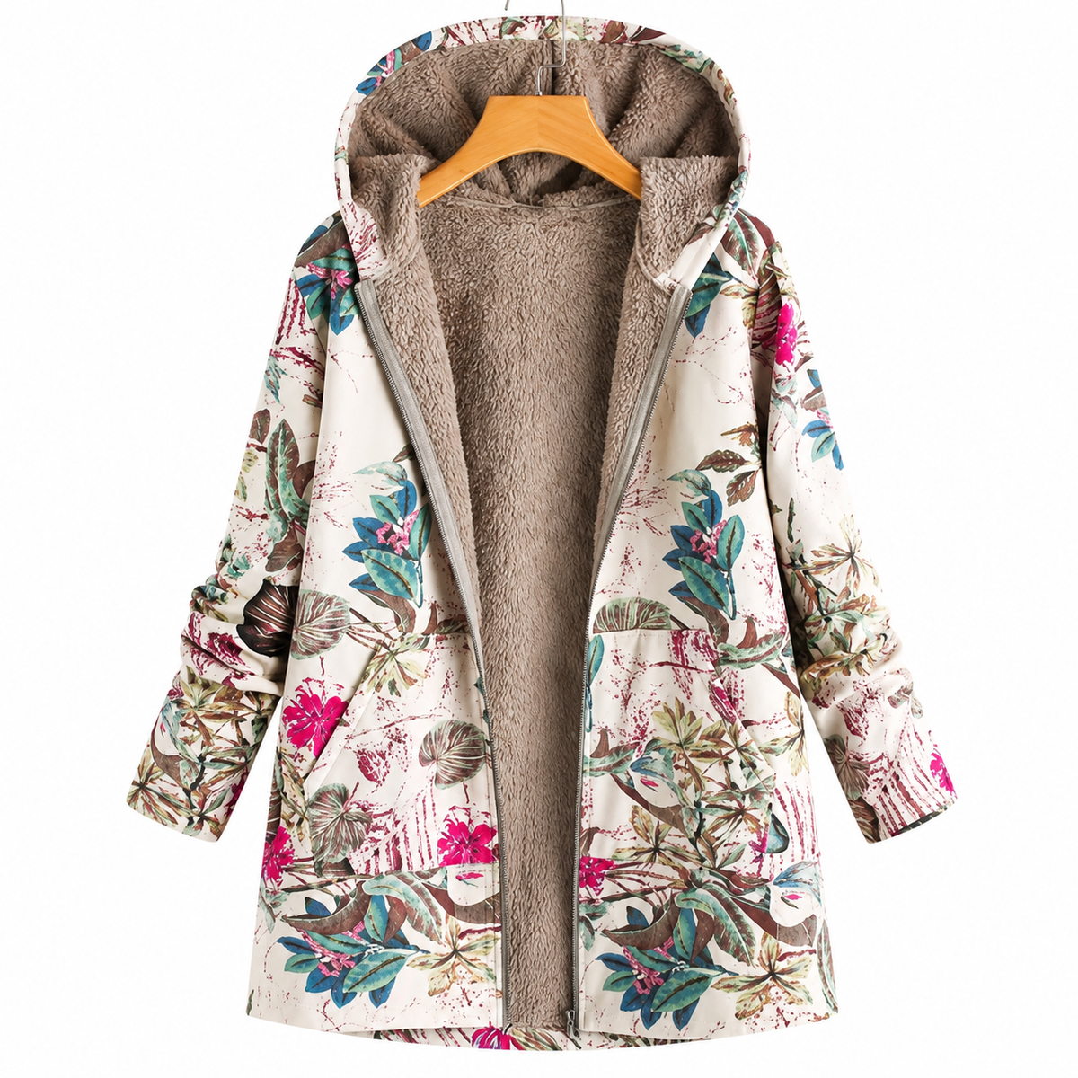 FLORA | Gefütterte Winterparka mit Kapuze