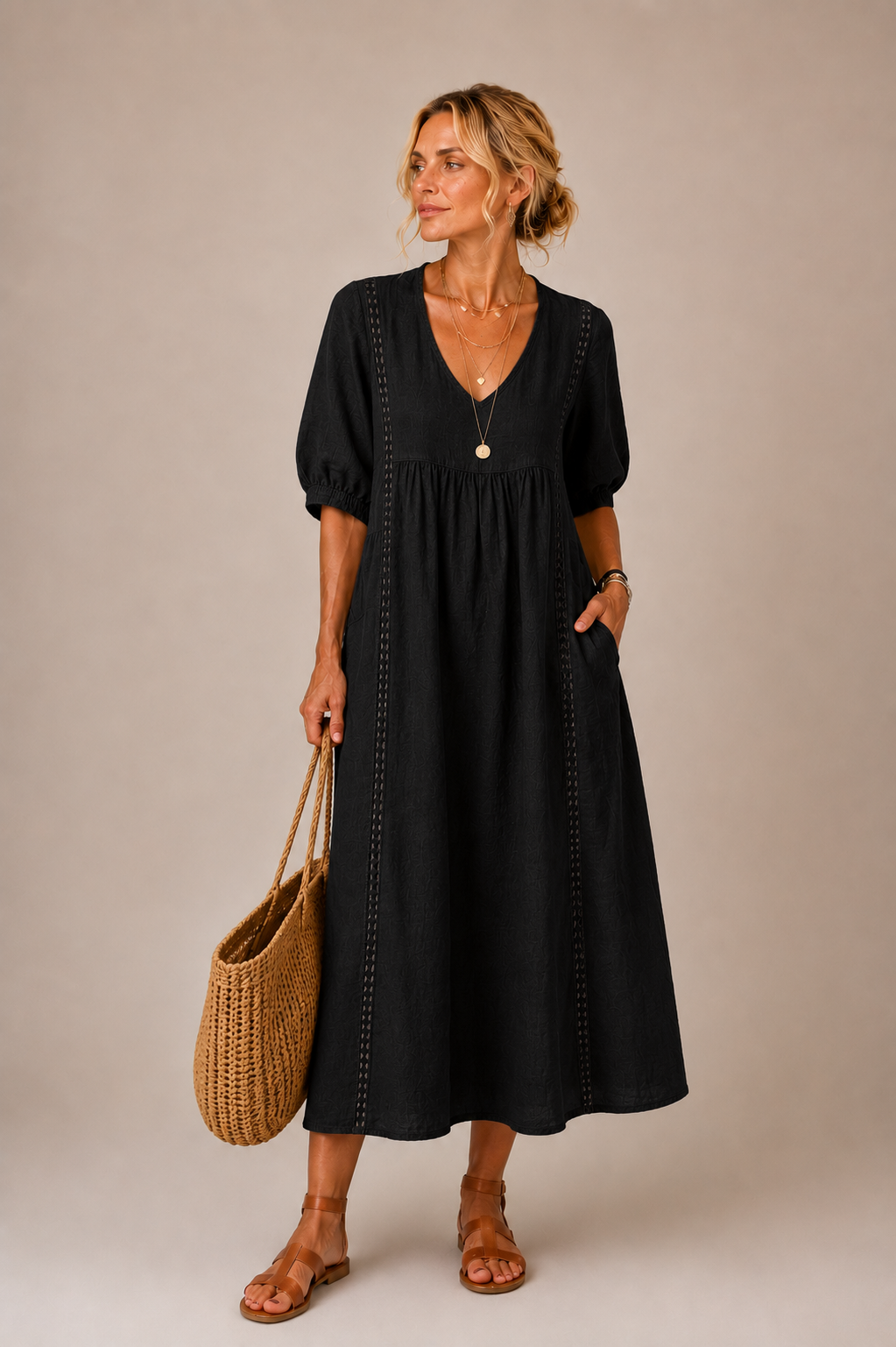Rumi | Luftiges Maxikleid