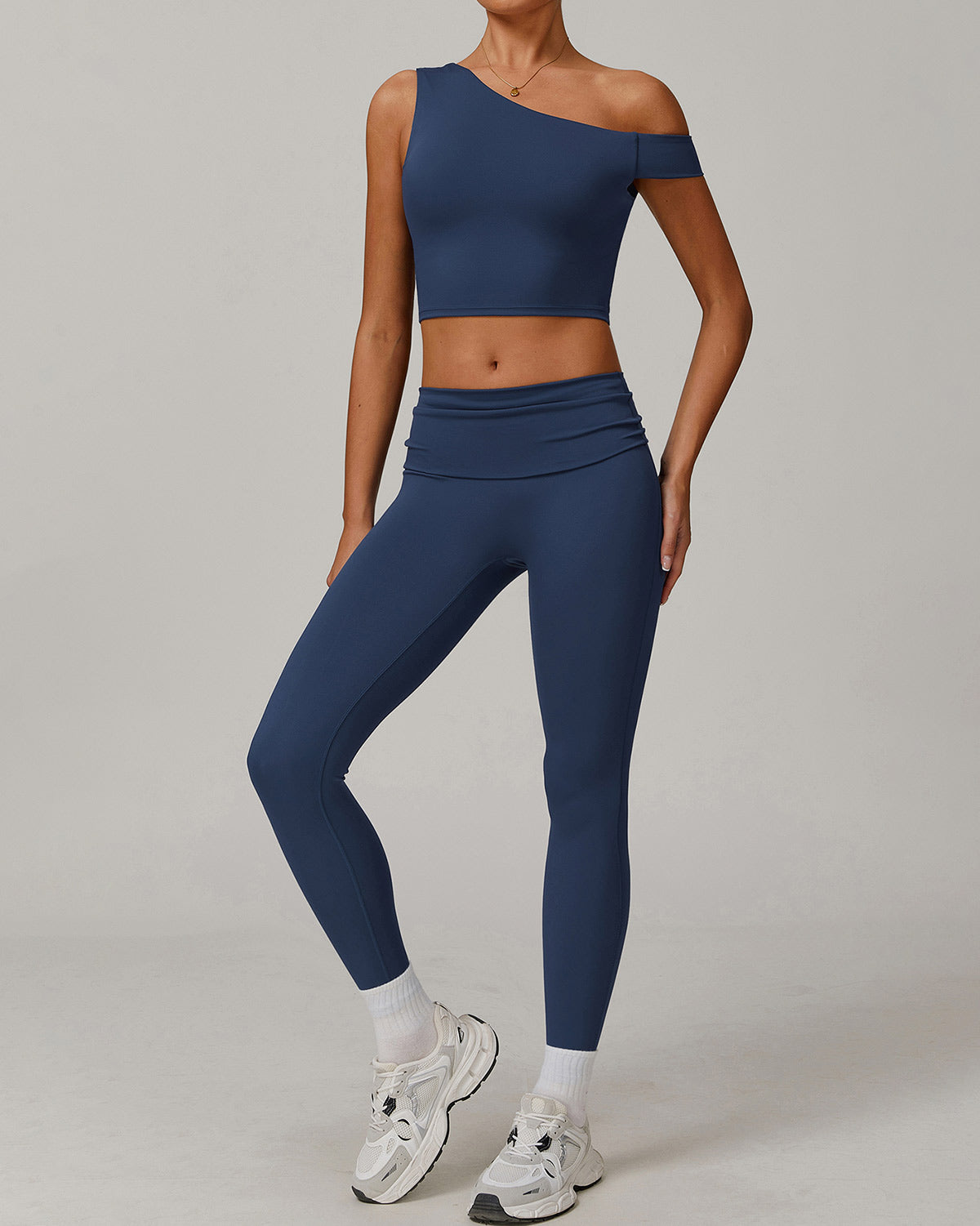Celine | Asymmetrisches Active Crop Top