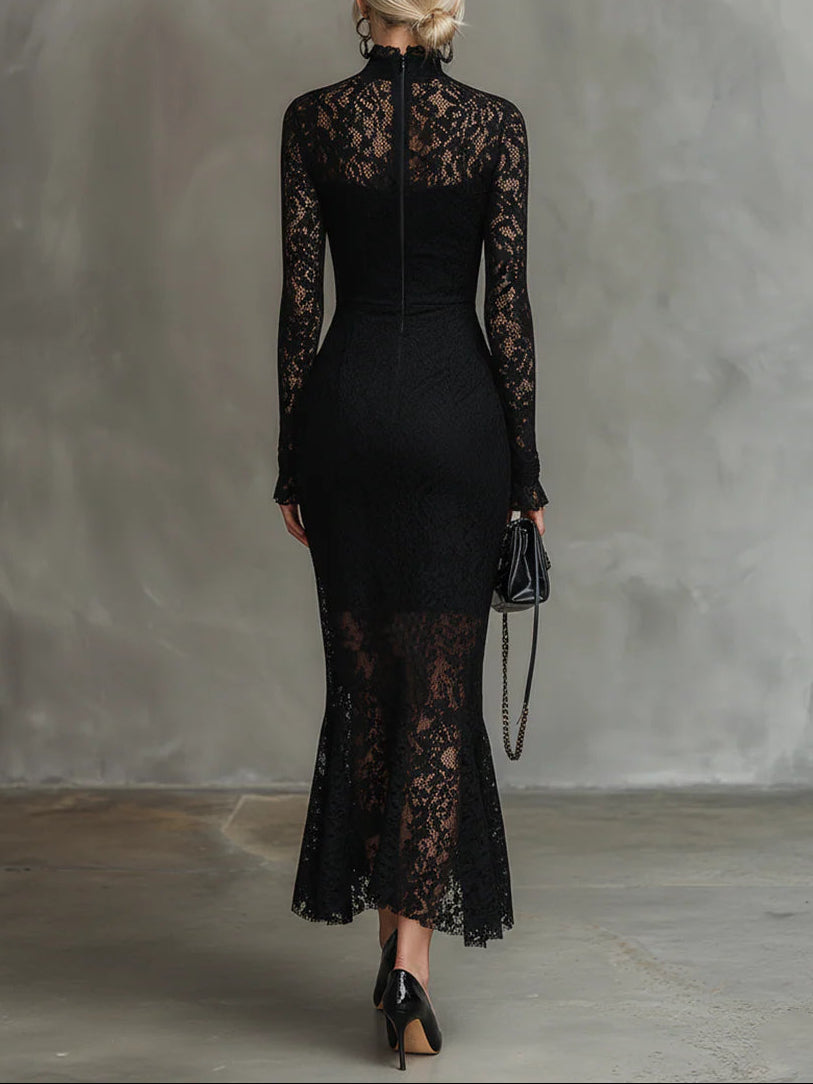 Lily | Maxikleid aus Spitze